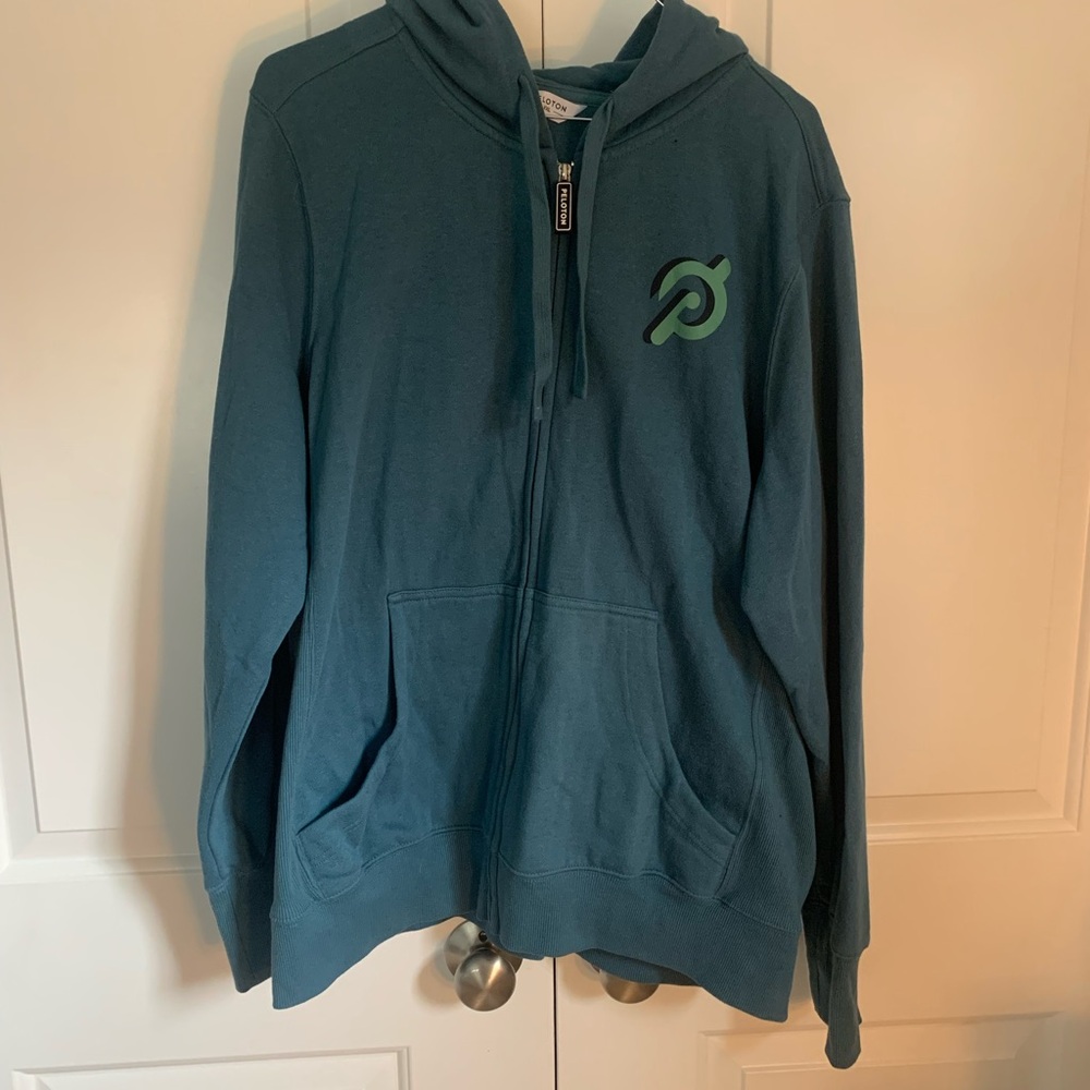 Peloton Blue Hoodie